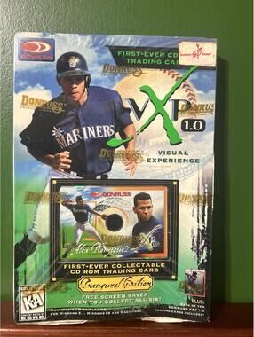 Donruss VXP 1.0 Inaugural Edition CD-ROM Trading Cards - Collector's Set